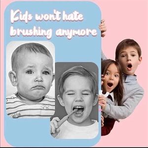 U can’t go wrong with this U shaped 360 toothbrush.